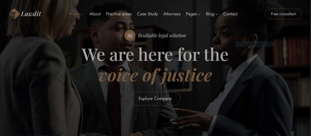 Website Design Law Firm 2
